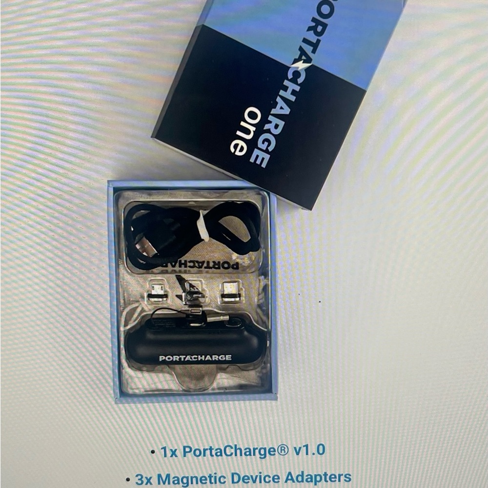 Portacharger “New”, Still In Cellophane wrap from Factory